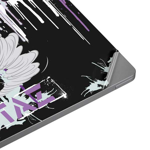 Looney Tunes Splatter Paint Tasmanian Devil Laptop Skins